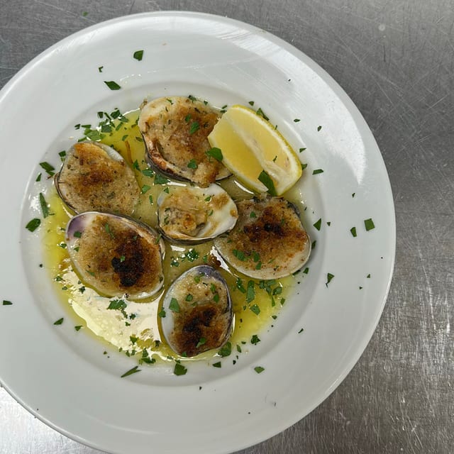 Vongole Oreganata.