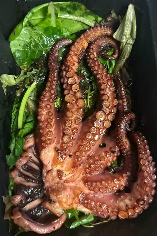 Grilled Octopus.
