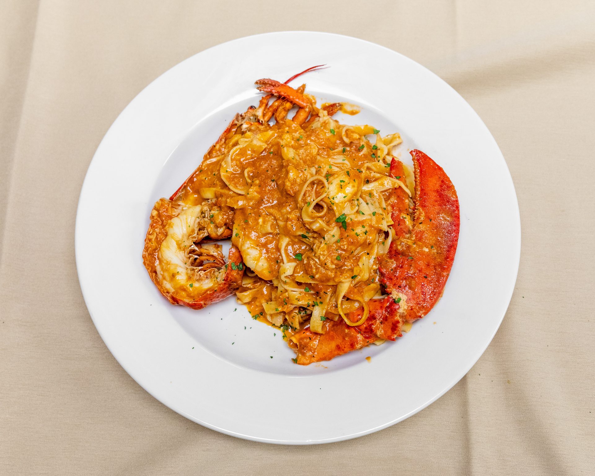 Pulpo a Modo Mio and linguine alle vongole