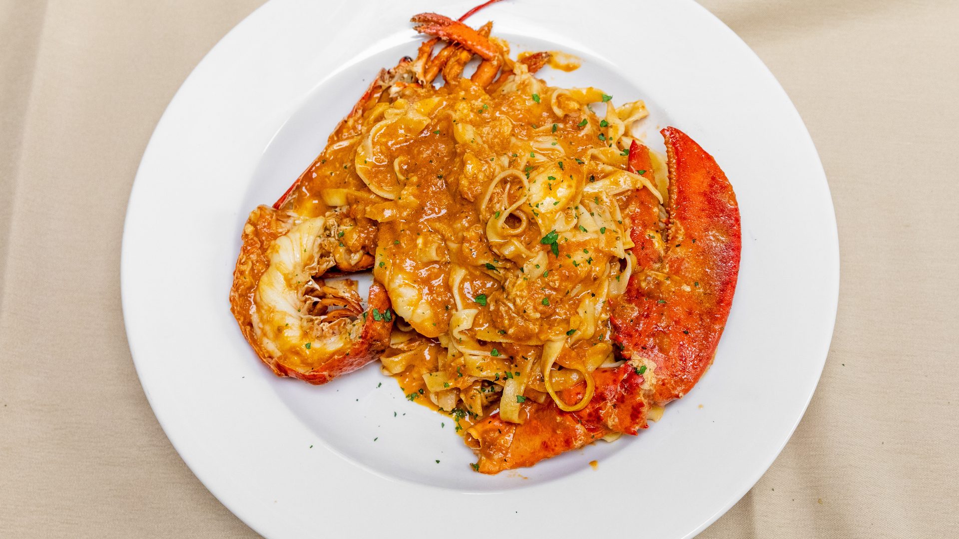 Pulpo a Modo Mio and linguine alle vongole